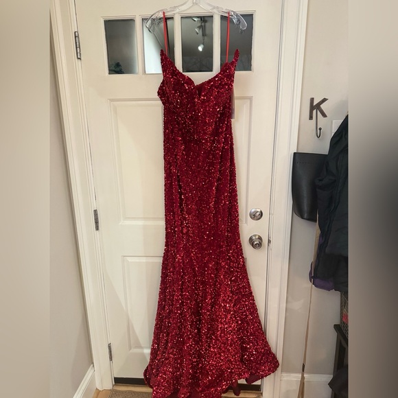 NWT Portia and Scarlett red sequin dress size 18 brand new tags on - Picture 10 of 10